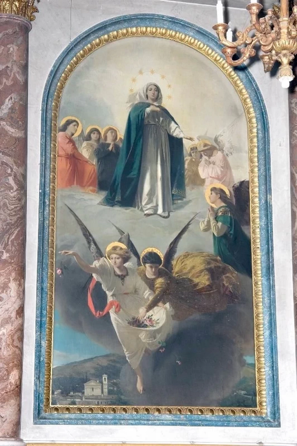  73-Modesto Faustini-Madonna protettrice di Cologne - Cologne, Brescia 